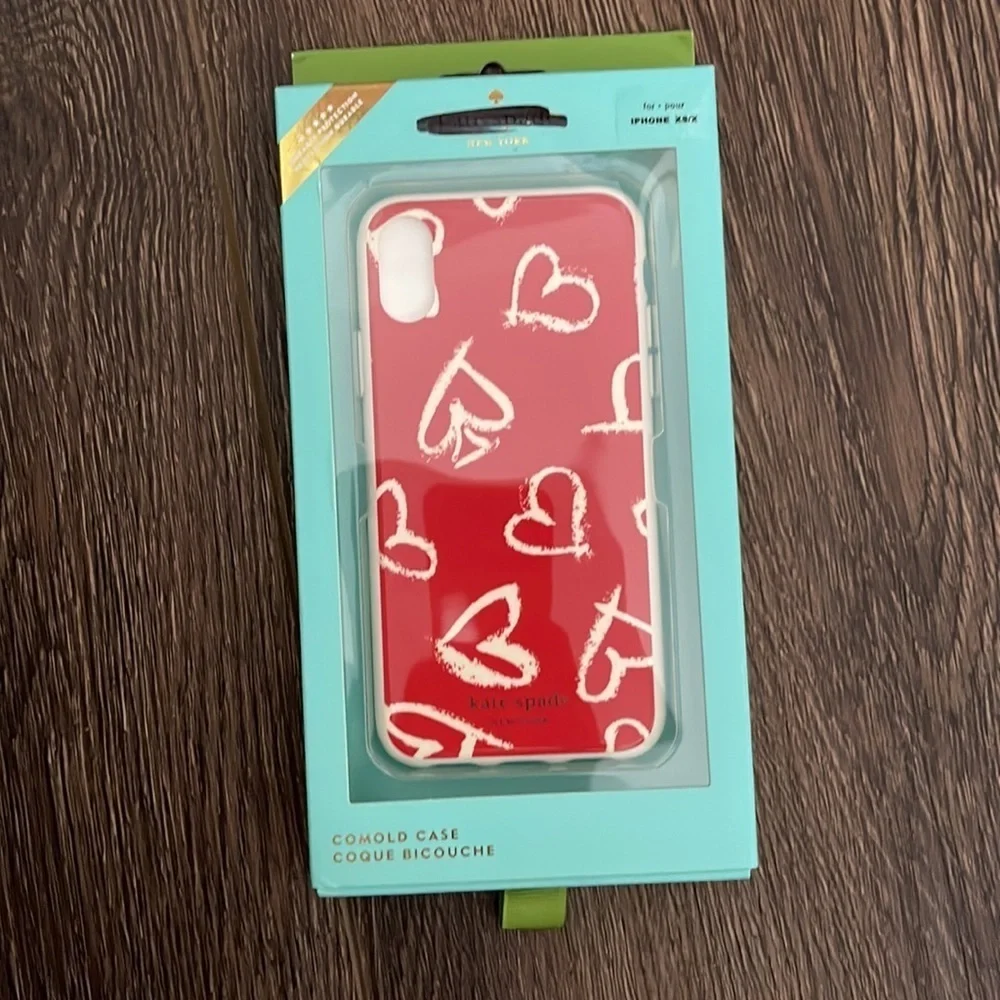 - Kate Spade New York Heart Scatter iPhone XS/S Case